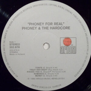 Phoney & The Hardcore, Phoney For Real - LP: imagen 3