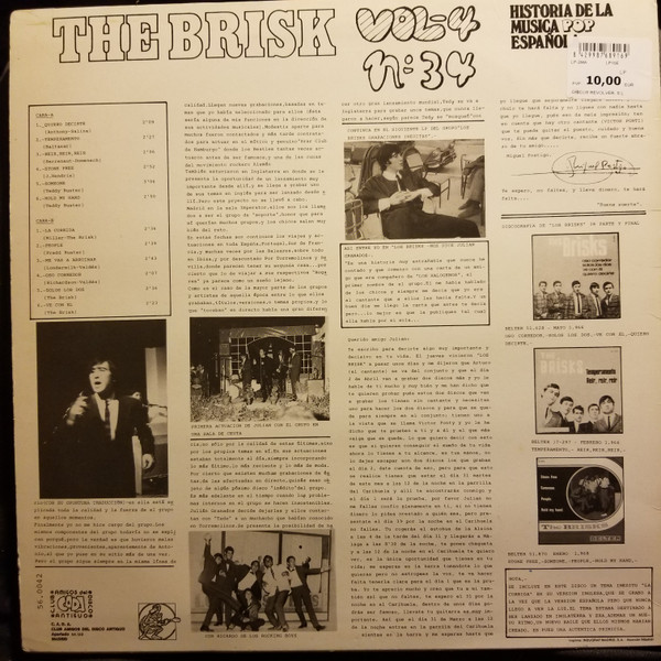 The Brisks, Vol-4 - LP