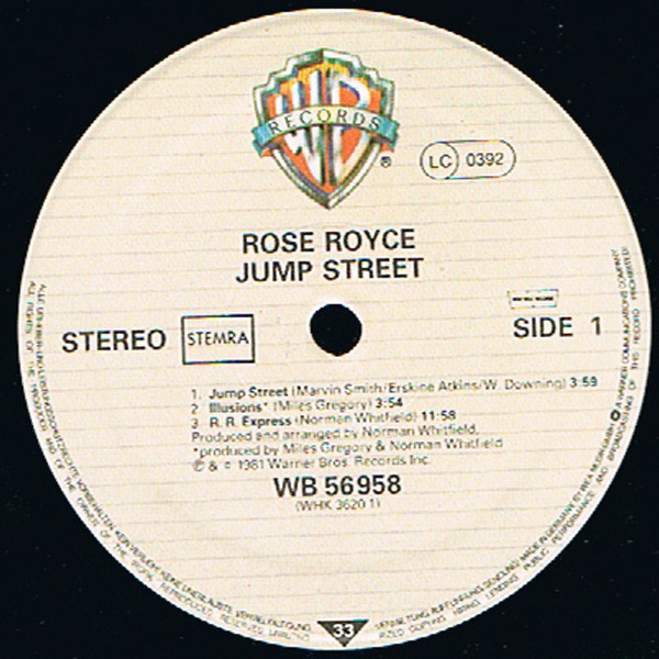 Rose Royce, Jump Street - LP