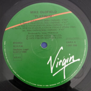 Mike Oldfield, Platinum - LP: imagen 3