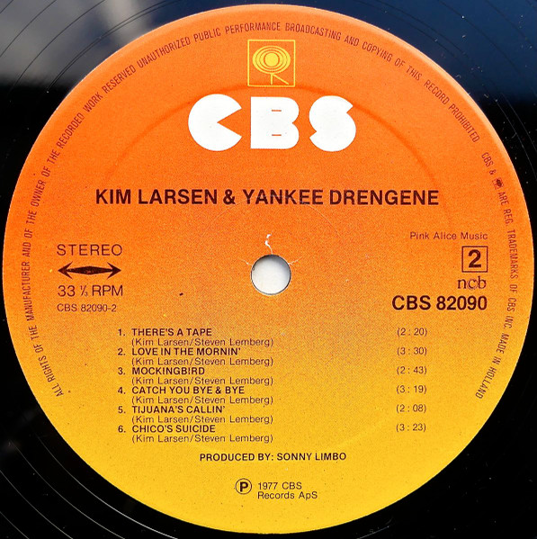 Kim Larsen, Kim Larsen & Yankee Drengene - LP