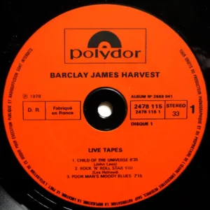 Barclay James Harvest, Live Tapes - LP: imagen 6