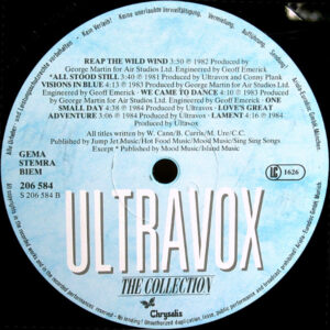 Ultravox, The Collection - LP: imagen 4