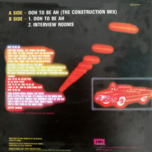 Kajagoogoo, Ooh To Be Ah (The Construction Mix) - Maxi Singles: imagen 2