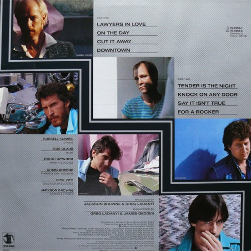 Jackson Browne, Lawyers In Love - LP