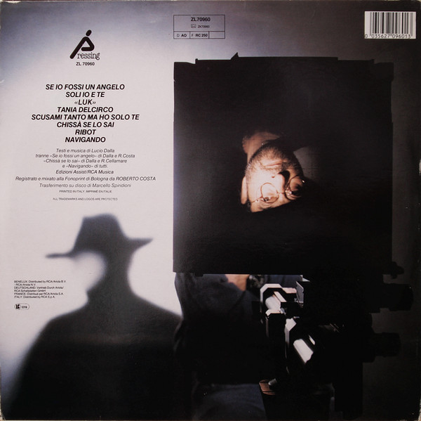 Lucio Dalla, Bugie - LP