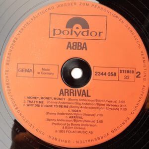 ABBA, Arrival - LP Album Stereo: imagen 8