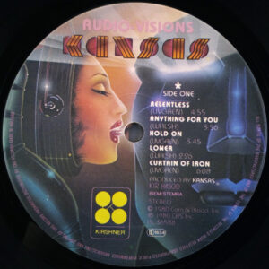 Kansas, Audio Visions - LP: imagen 3