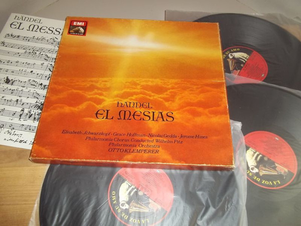Georg Friedrich Händel, Elisabeth Sc, El Mesias - LP