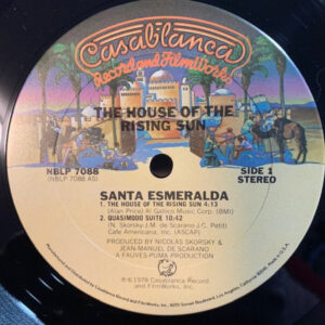 Santa Esmeralda, The House Of The Rising Sun - LP: imagen 3