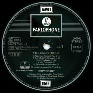 Eddy Grant, File Under Rock - LP: imagen 5