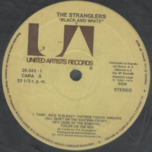 The Stranglers, Black And White - LP: imagen 4