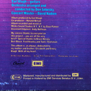 Earl Klugh, Nightsongs - LP: imagen 6