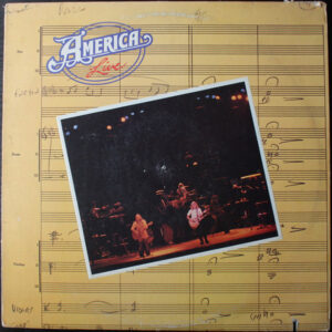America, Live - LP Album Stereo