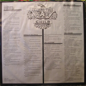 Jethro Tull, War Child - LP: imagen 6