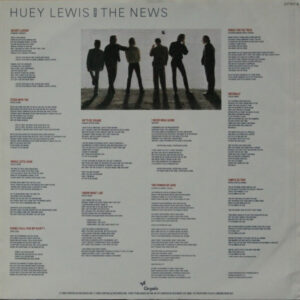 Huey Lewis And The News, Fore! - LP: imagen 6