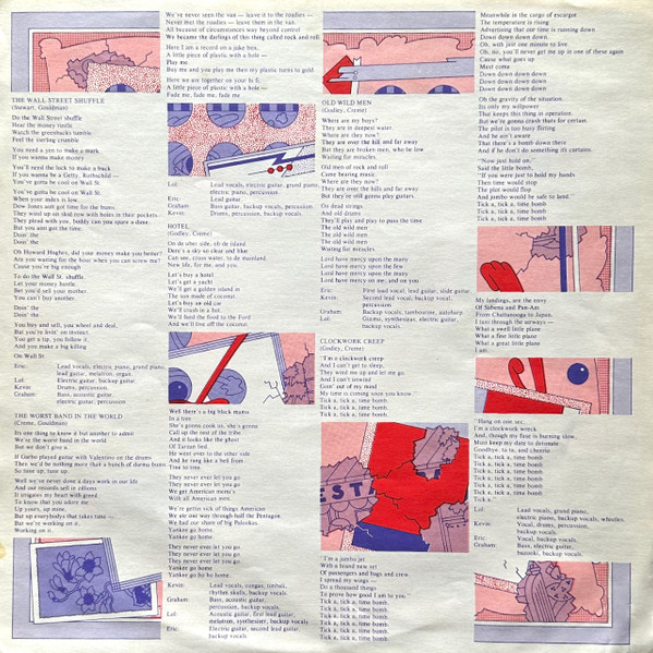 10cc, Sheet Music - LP