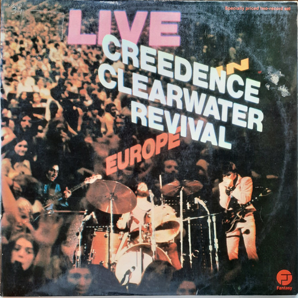 Creedence Clearwater Revival, Live In Europe - LP