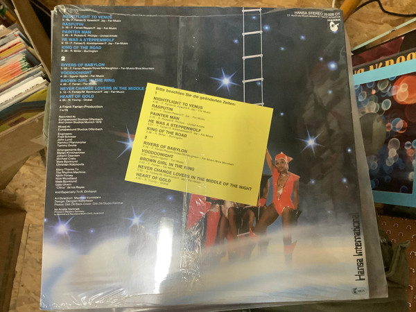Boney M., Nightflight To Venus - LP