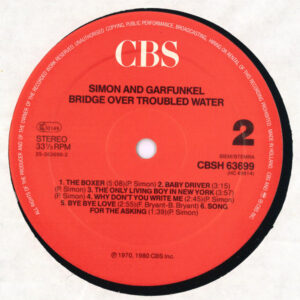 Simon & Garfunkel, Bridge Over Troubled Water - LP: imagen 5