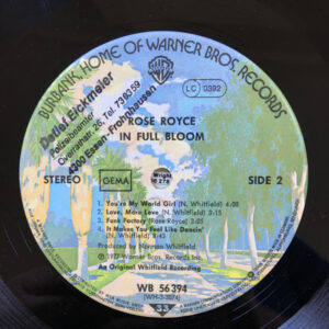 Rose Royce, In Full Bloom - LP: imagen 6