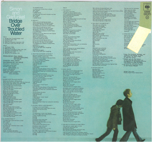 Simon & Garfunkel, Bridge Over Troubled Water - LP