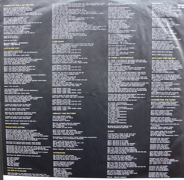 Howard Jones, Dream Into Action - LP