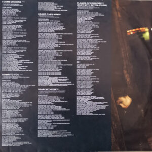 Jennifer Rush, Heart Over Mind - LP: imagen 3