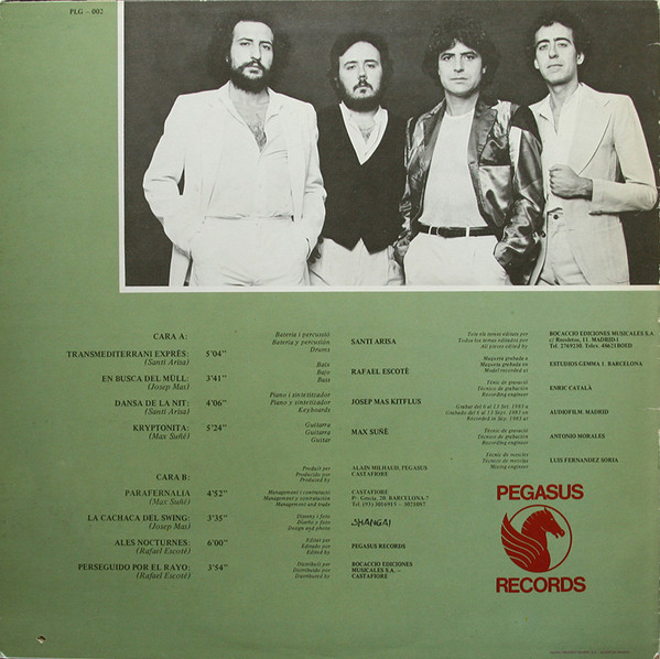 Pegasus, Comunicació Comunicación Comunication - LP