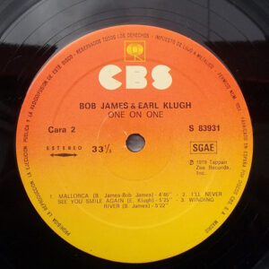 Bob James & Earl Klugh, One On One - LP: imagen 5