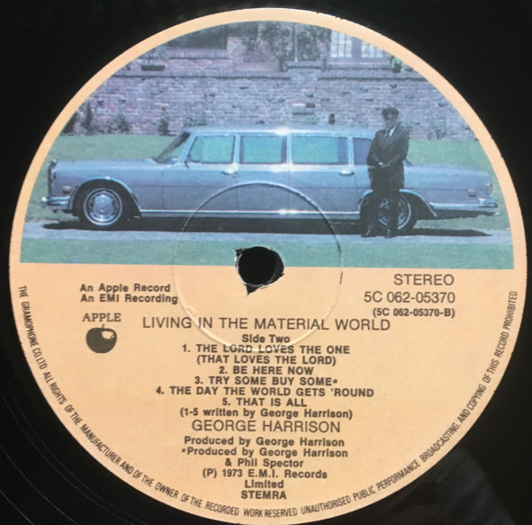 George Harrison, Living In The Material World - LP
