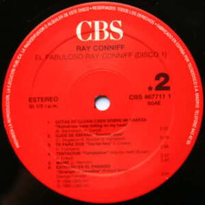 Ray Conniff, El Fabuloso Ray Conniff - 30 Grandes Canciones - LP: imagen 4