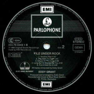 Eddy Grant, File Under Rock - LP: imagen 6