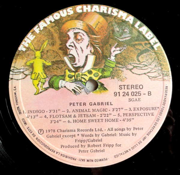 Peter Gabriel, Peter Gabriel - LP