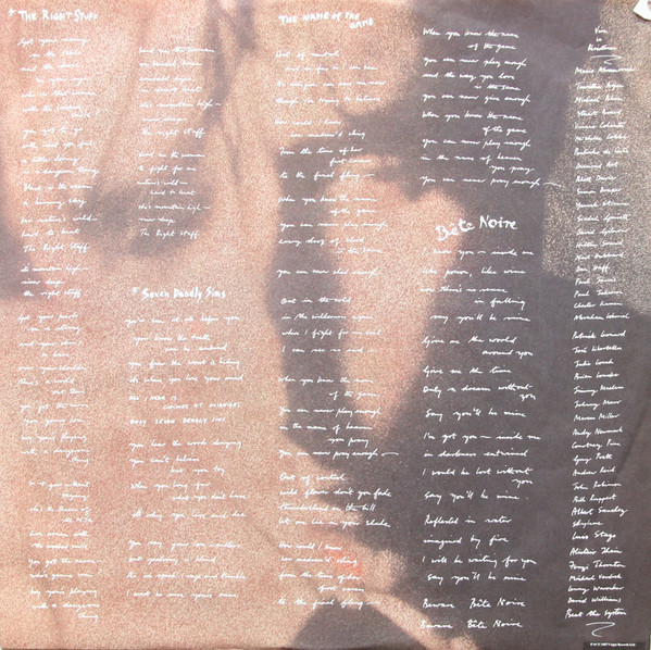 Bryan Ferry, Bête Noire - LP