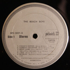 The Beach Boys, The Beach Boys - LP: imagen 3