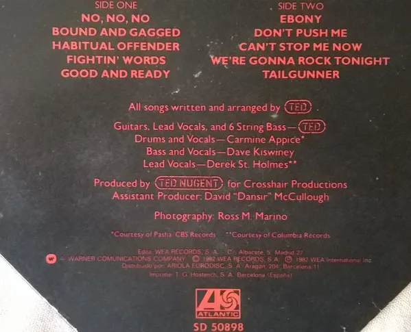 Nugent, Nugent - LP Album Stereo