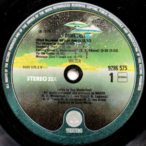 Water, Damburst - LP Album Stereo: imagen 3
