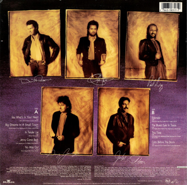 Restless Heart, Big Dreams In A Small Town - LP