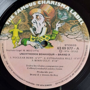 Brand X, Unorthodox Behaviour - LP: imagen 3