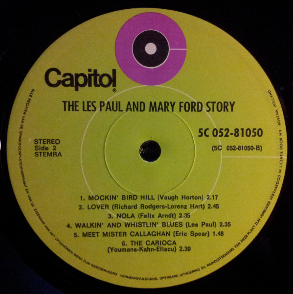 Les Paul & Mary Ford, The Les Paul & Mary Ford Story - LP
