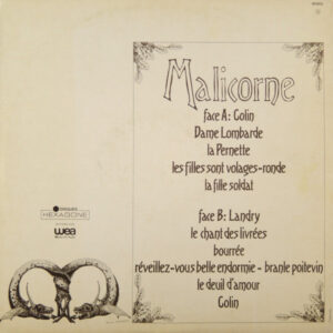 Malicorne, Malicorne - LP: imagen 4