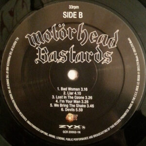 Motörhead, Bastards - LP: imagen 4
