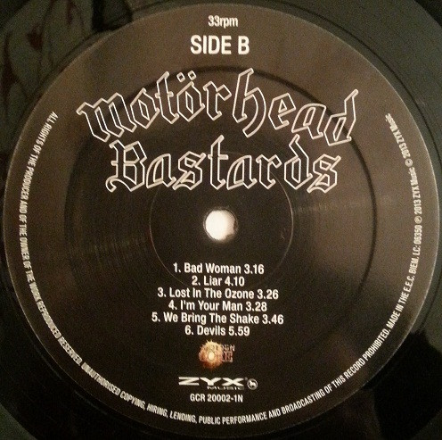Motörhead, Bastards - LP