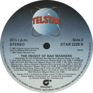 Bad Manners, The Height Of Bad Manners - LP: imagen 5