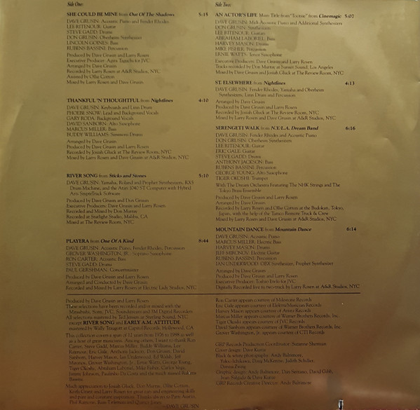 Dave Grusin, Collection - LP