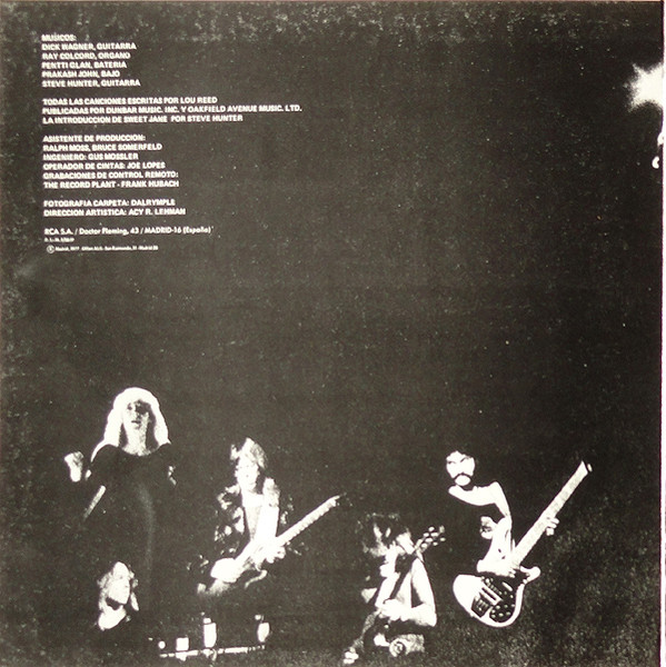 Lou Reed, Rock N Roll Animal - LP