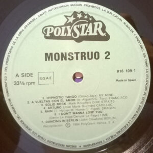Various, Monstruo-2 - LP: imagen 5