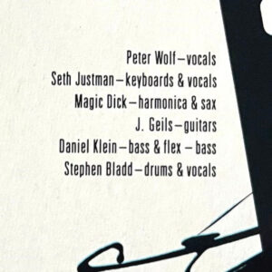 The J. Geils Band, Freeze-Frame - LP: imagen 8