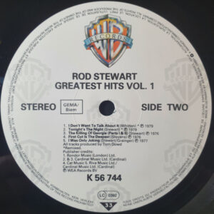 Rod Stewart, Greatest Hits - LP: imagen 4